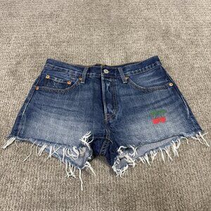 Levi’s 501 Shorts Blue Pockets Women’s Size 26